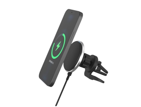 Cargador Sem Carro Alinhamento para iPhone 12 Pro Max/12 Mini/12 Pro/12 YIZHOOD Negro