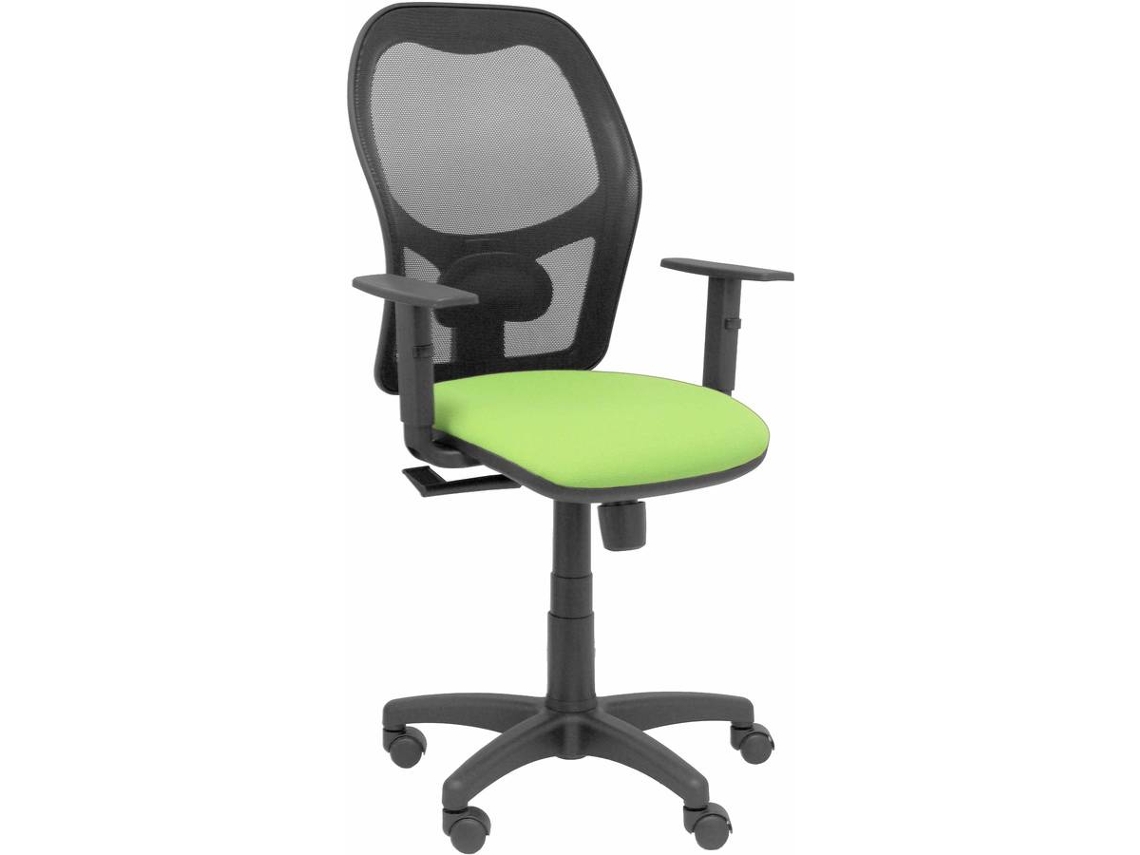 Silla Operativa PYC  Alocén Verde (Brazos Ajustables - Malla)