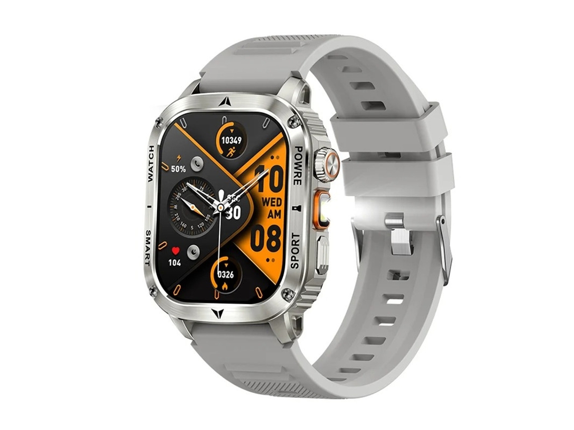Linterna Smartwatch Ak80 400mah Batería Grande Yizhood (gris)