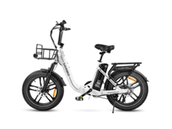Bicicleta eléctrica Samebike C05 Pro con neumáticos anchos de 20" y cuadro abierto para mujer, motor de 500 W, batería de 36 VE y 13 Ah
