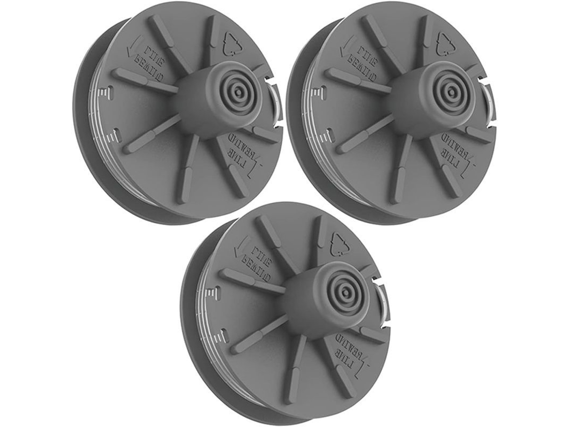 Carrete De Hilo Para Cortacésped Gardena 5307-20, 3 Piezas, 6 M, Compatible Con Los Modelos Easycut Y Comfortcut.
