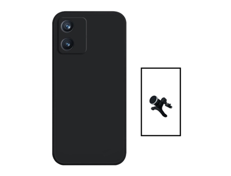 Funda Proteção Traseira para Tcl 305I Tcl 305I GIFT4ME Silicona Negro