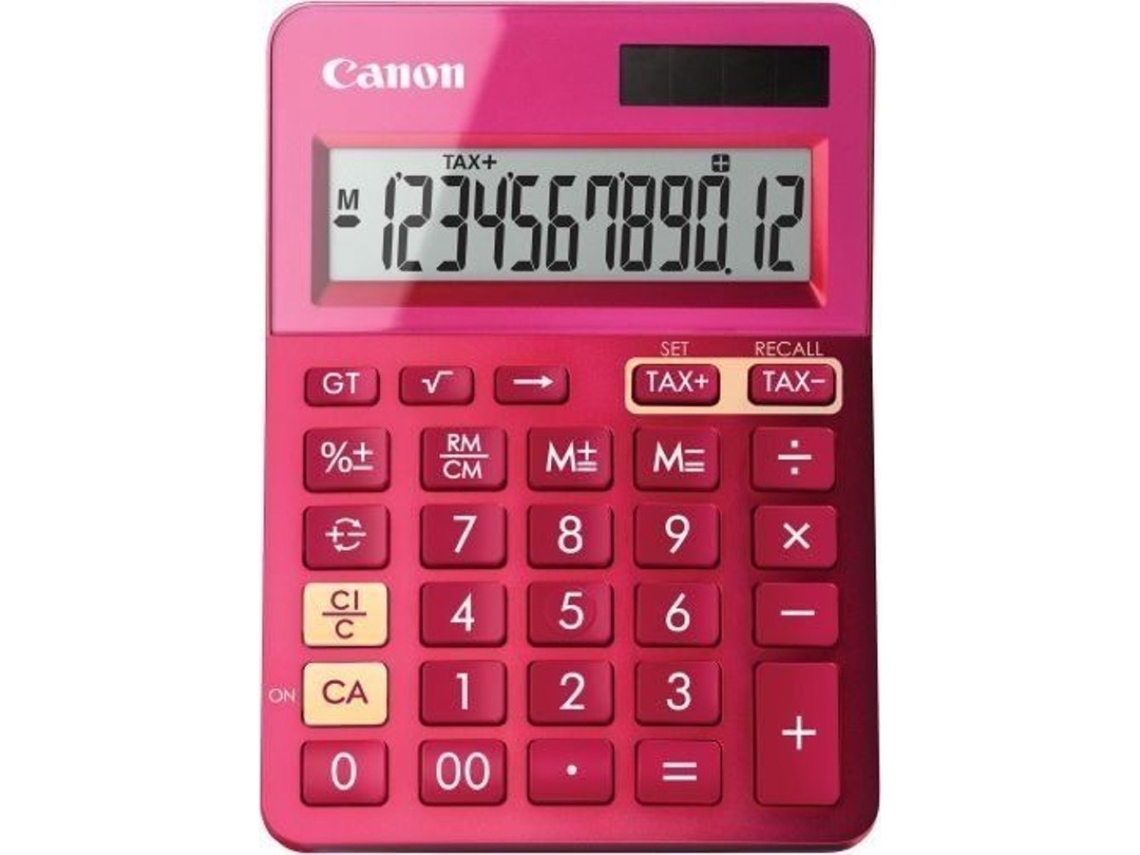 Calculadora Básica de secretaria CANON LS-123K-MPK - 9490B003AA