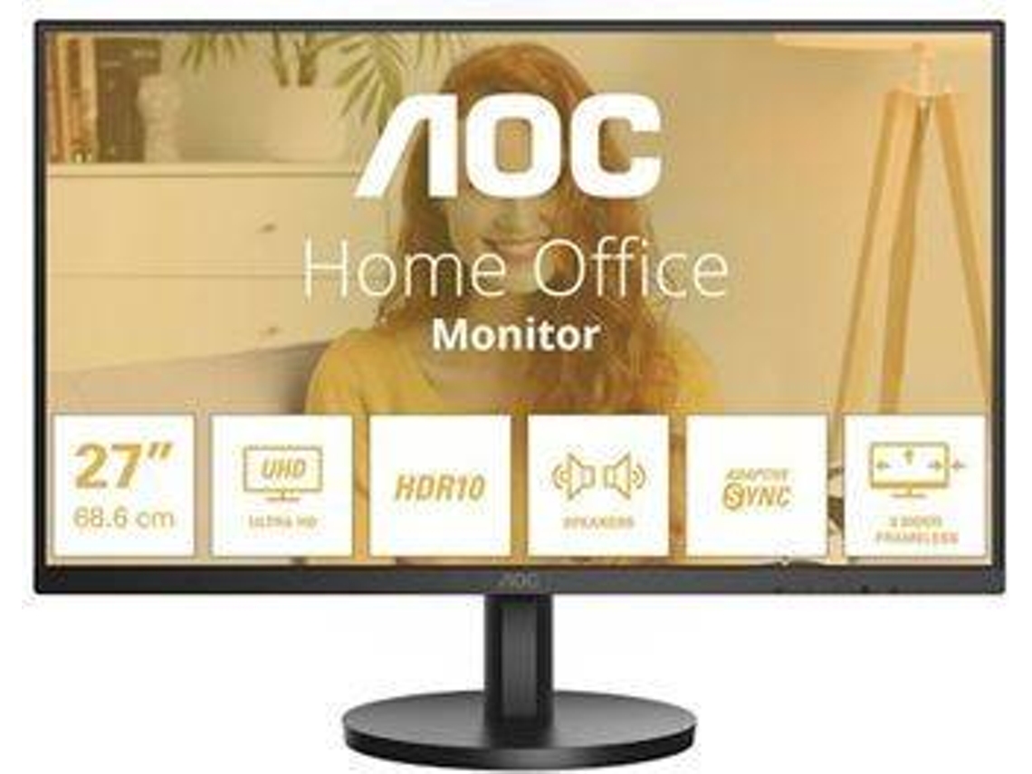 Monitor AOC U27B3A (27'' - IPS - UHD - 4ms - Negro)