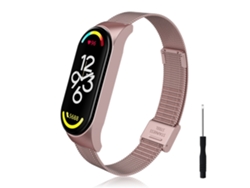 Pulseiras De Reposição Compatíveis Com Xiaomi Band 7 Pulseiras De Metal Aço Inoxidável À Prova D'água Fácil De Instalar Com Ferramentas