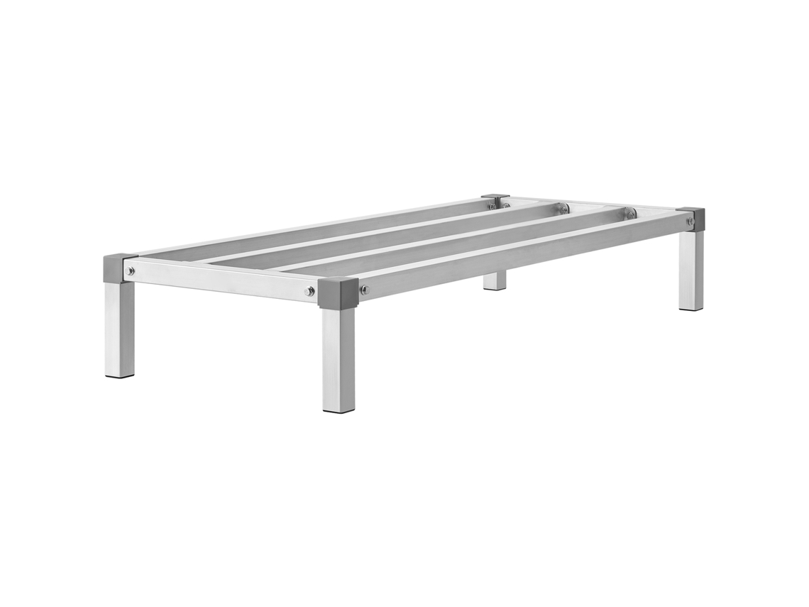 Rejilla de descarga de aluminio Succebuy de 48 x 20 x 8 pulgadas con capacidad de 1000 lb