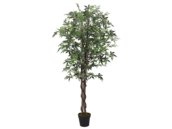 Arce Artificial Con 504 Hojas Verde 150 Cm