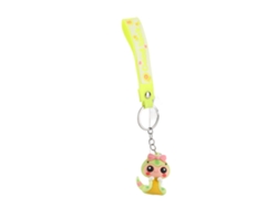Llavero Con Figura De Serpiente De Dibujos Animados, Bonito Y Duradero, Ideal Para Mochilas Y Coches.