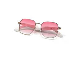 Gafas inteligentes Chrui Gy200 con protección UV y traducción automática de diálogos con IA en más de 100 idiomas (rosa)