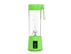 Licuadora Portátil Con Seis Cuchillas De 13 Onzas Para Jugos, Yogures, Batidos Y Batidos Con Puerto De Carga Usb Tipo C CHRUI Verde