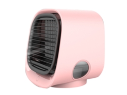 Mini Ventilador Portátil Recargable Por Usb Para Refrigeración De Escritorio - Rosa