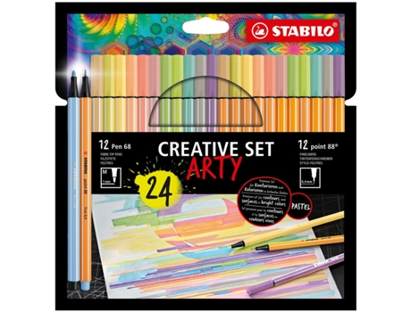 Conjunto de STABILO Point 88 Y Bolígrafo 68 Creative Arty