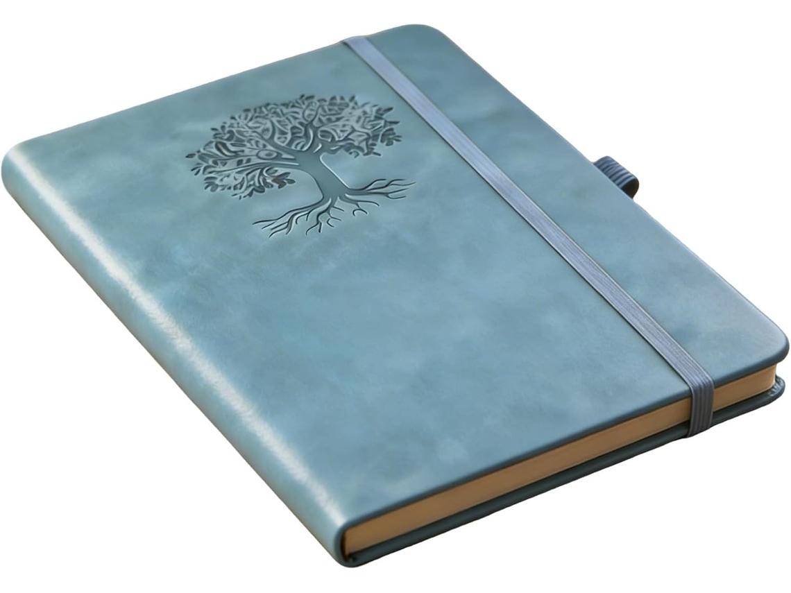 Diario Personalizado - Cuaderno De Cuero Para Escribir Un Diario Con Tapa Dura De Cuero Retro