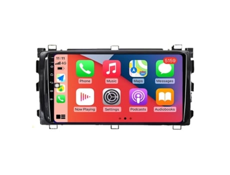 Autoradio Multimedia ROVERONE para Toyota Auris Hybrid 2013 - 2016 CarPlay Android Coche Radio Bluetooth Navegación
