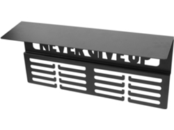 Soporte de pared para medallas deportivas, fabricado en metal.