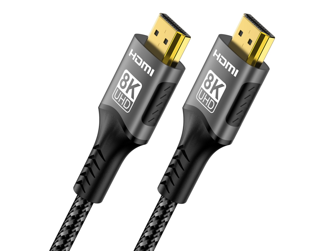 Cable Adaptador Hdmi 2.1 Hd 8k. Alta Velocidad Y Compatibilidad, Ideal Para Hogar, Oficina Y Viajes, Para Usuarios De Móviles Y Pc