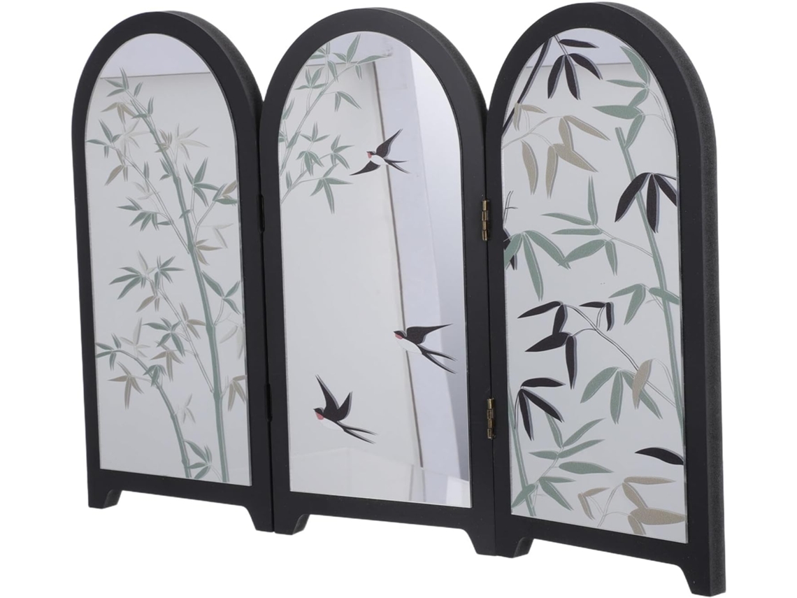 Mini Biombo Plegable De Acrílico De 33 X 23 Cm, Biombo Decorativo Chino Feng Shui Para Oficina.