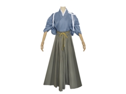 Genshin Impact cosplay Kamisato Ayato Kendo uniforme juego rendimiento kimono conjunto completo MasculinoXL