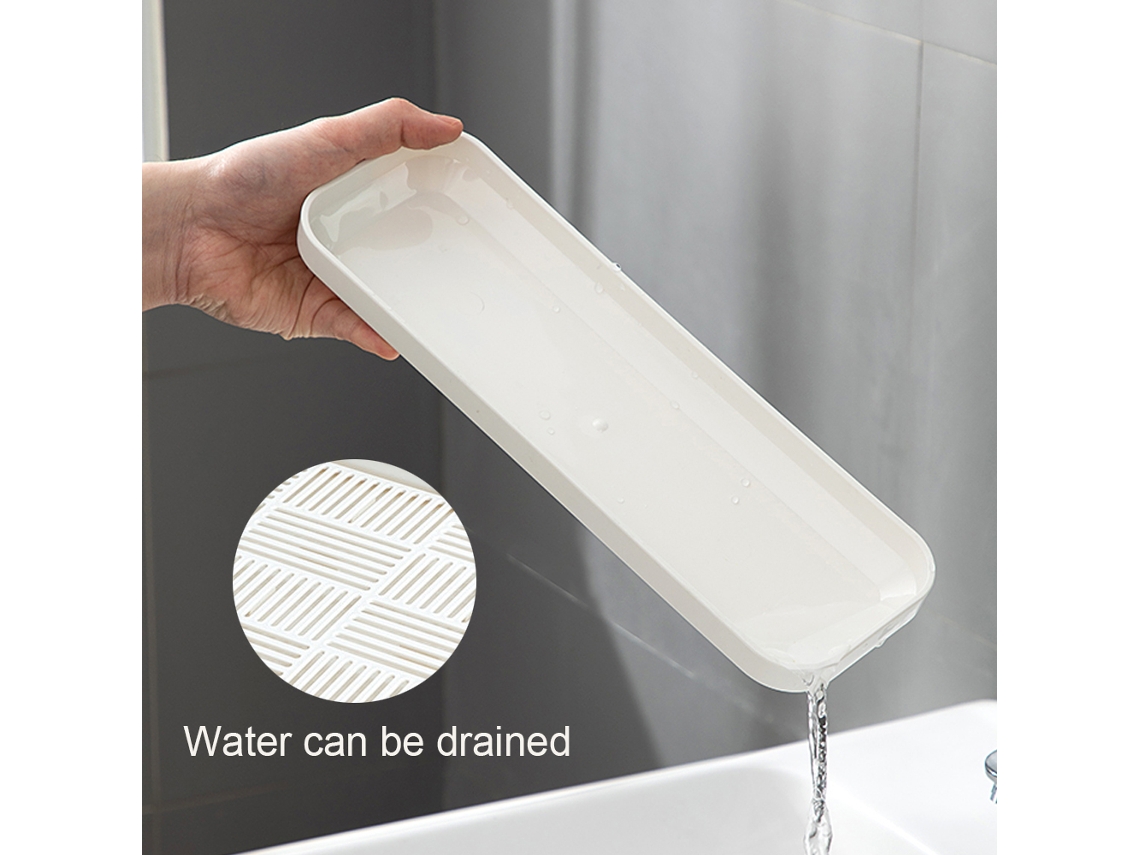 Caja de almacenamiento para lavabo, organización de baño Kofihety