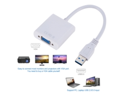 Conversor Usb3.0 Para Vga Adaptador De Vídeo Externo Para Desktop Notebook Pc Para Monitor Projetor