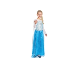 Disfraz de Niña PARTILANDIA princesa de hielo azul (Tam.: 3-4 anos)