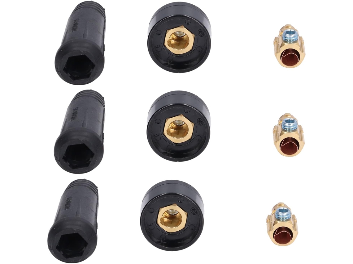 10 10-25 Adaptador De Ajuste Rápido Para Cable Tig Lask Conductividad Eléctrica