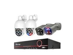 Sistema De Cámara De Vigilancia, Resolución 4k, Detección De Humanos Ai,ninguno,8ch Nvr 4 Camera Oem