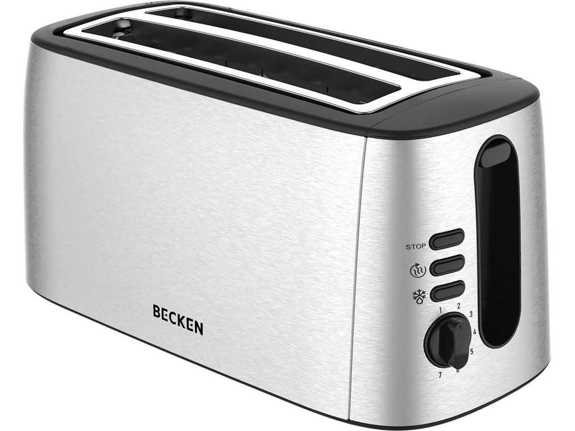 Tostadora BECKEN BT8759 2E XL (1550 W - Inox)