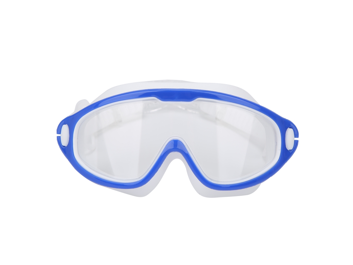 Gafas De Natación Infantiles Antivaho, A Prueba De Fugas Y Con Protección Uv, Color Azul Y Blanco.