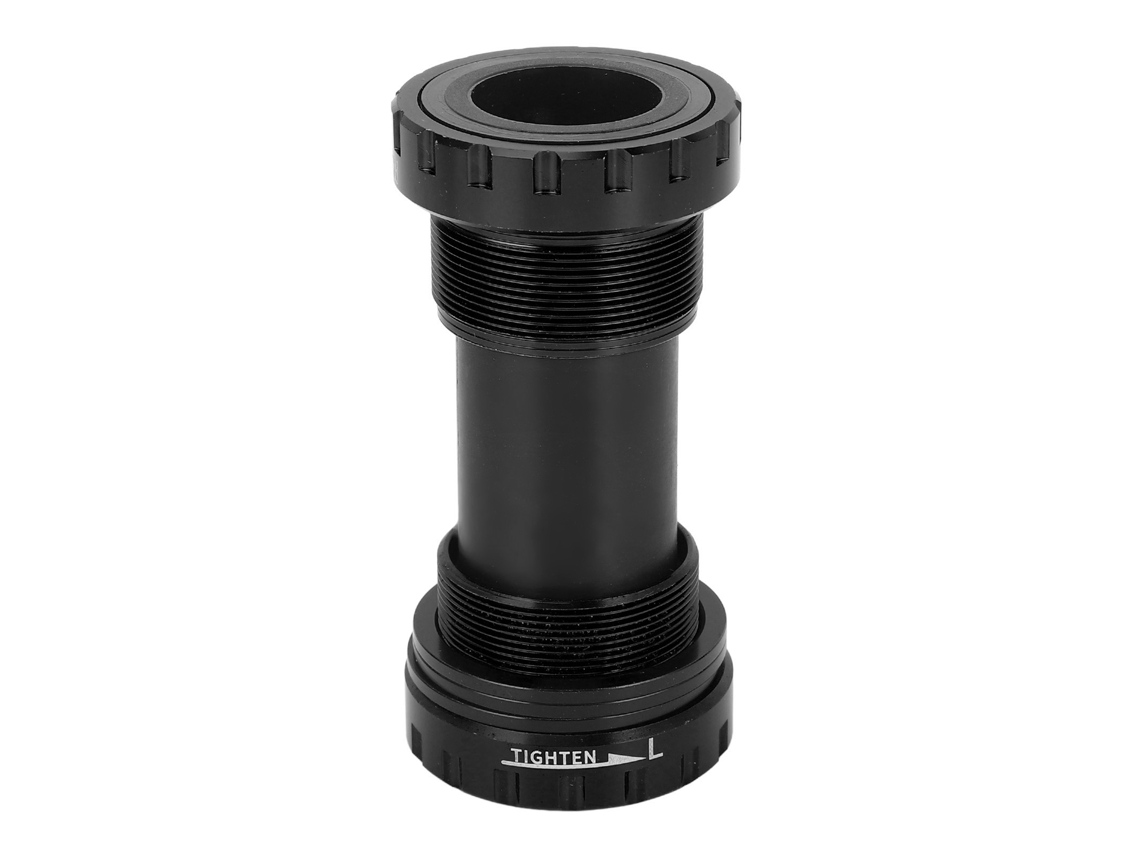 Pedalier De 110 Mm Con Rosca De Aleación De Aluminio, Repuesto De Pedalier Negro Para Bicicleta De Montaña.