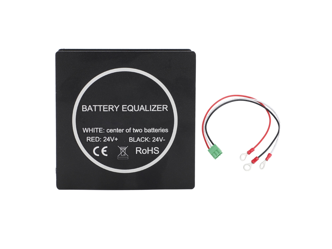 Ecualizador De Batería De 24 V Con Protección Contra Polaridad Inversa Para Prolongar La Vida Útil De Las Baterías Agm De Gel.