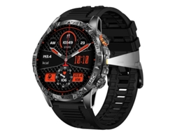 Smartwatch Chronus Yk16 (1,7" Ips - 1000 Mah - Linterna - Brújula - Negro)