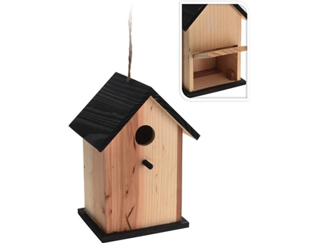 Casita para Pájaros de Madera EDM (22cm)