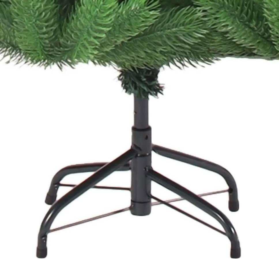 Árbol De Navidad artificial nordmann fir led verde 120 cm vidaxl con luces y 96x12