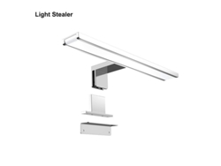 Lámpara LED de 6 W para espejo de baño, blanco neutro, 220 V, clasificación IP44, aplique de pared ORBITRA COMMERCE para espejos (300 mm)