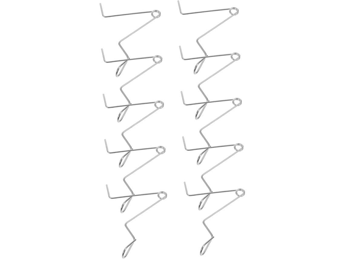 Inoomp Juego De 10 Clips De Conexión Para Colmenas De Acero Inoxidable, Clips De Fijación Duraderos Para Apicultura,
