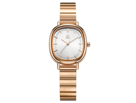 Smartwatch FPSP FPS para mujer con correa de acero simple, liviana y lujosa