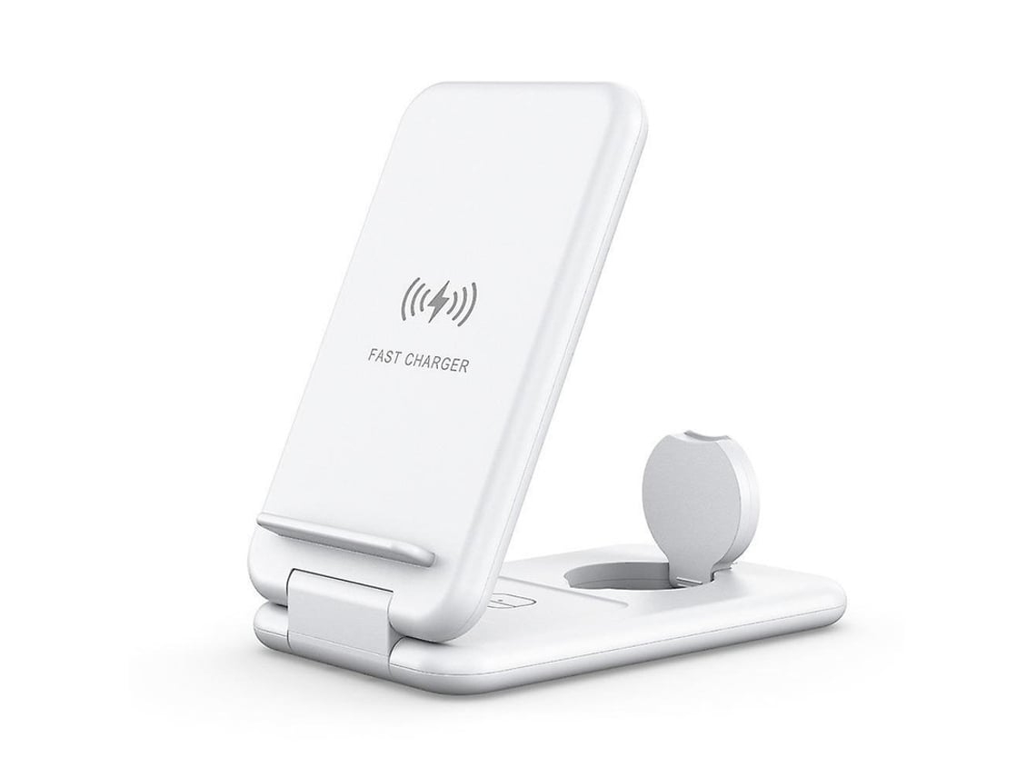 Estación de Carga Sem Fio Bisbisous para Apple YEMAESRE Blanco