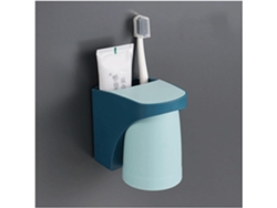 Juego de soporte y vaso magnético para dientes con instalación sin taladro | MISSCA