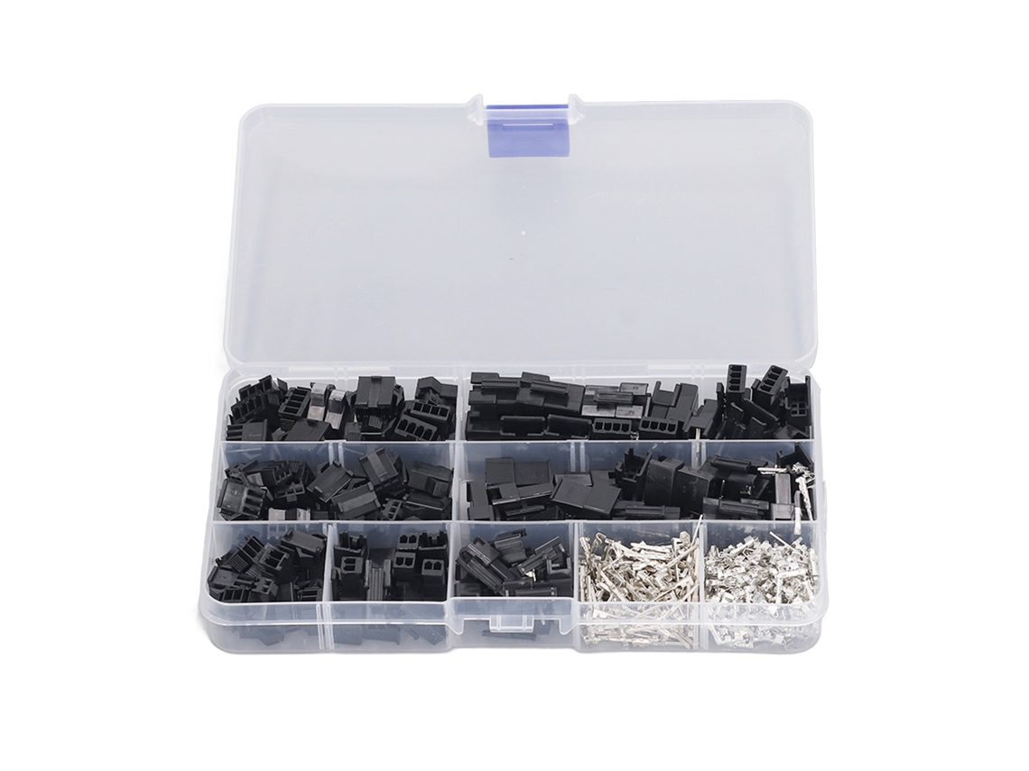 Yncm2026-kit De Terminales De Crimpado Macho Hembra 480 Piezas Con Conectores, Pin Header Y Cable Jumper 2.54mm