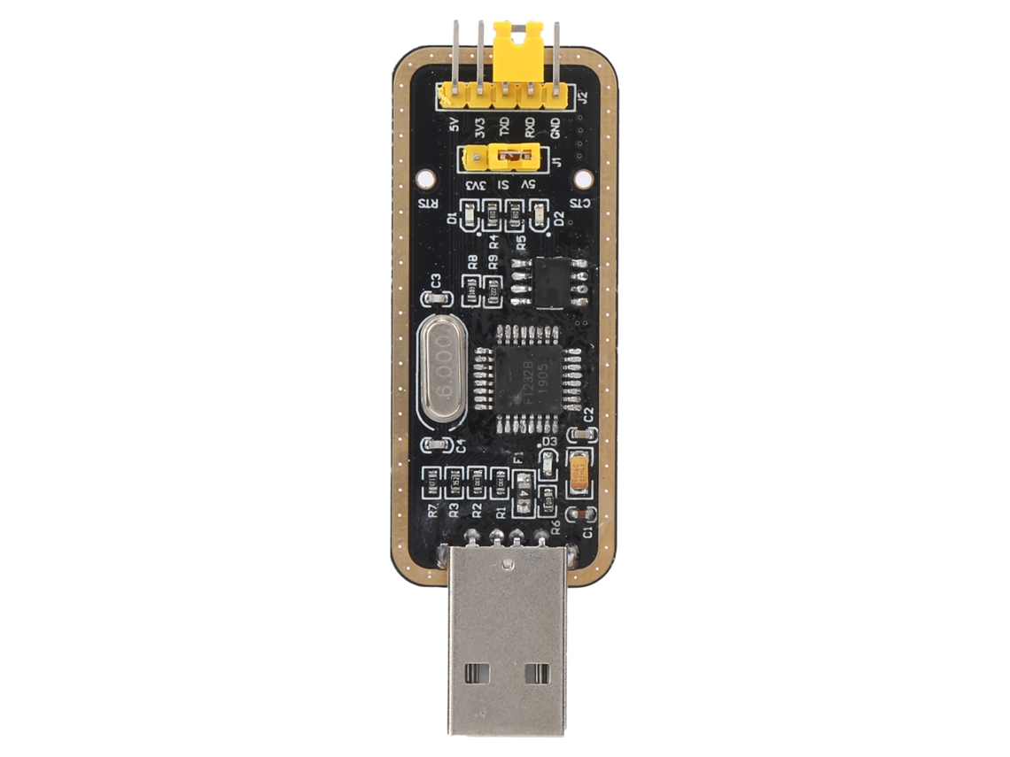 2026as-adaptador Usb A Ttl Módulo Ft232bl/rl Conversor Puerto Serie Resina Upgrade Placa De Descarga