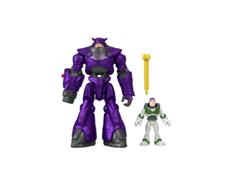 Disney Imaginext Lightyear Figura Zurg grande, juguete para niños y niñas +3 años