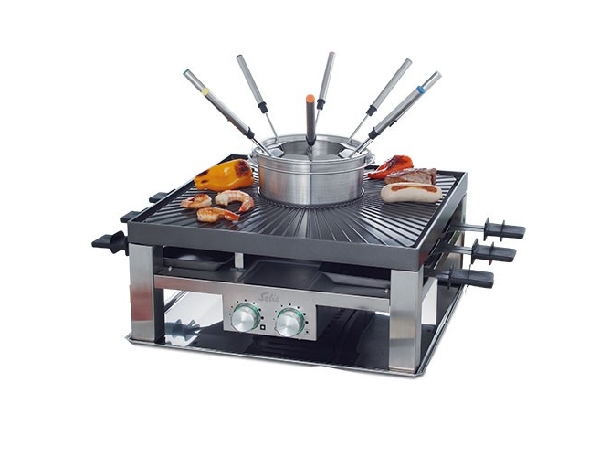 Raclette SOLIS Combi Grill 3 in 1