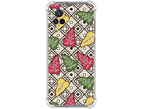 Carcasa Vivo V21 5G TUMUNDOSMARTPHONE Dibujos Antigolpes Flores 11 Multicolor