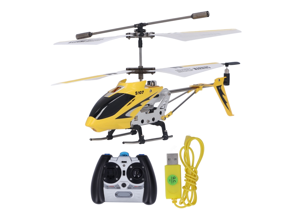 Ats-juguete De Helicóptero De Control Remoto De Aleación Resistente 3.5 Canales Con Rotación 360° Para Niños