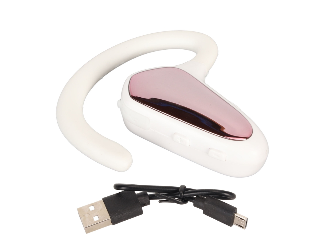 Auriculares Inalámbricos Ultraligeros Con Bluetooth 5.1 Y Cancelación De Ruido Para Negocios - Rosa