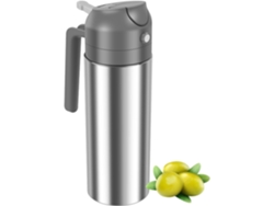 Dispensador Y Pulverizador De Aceite 2 En 1, Botella Dispensadora De Aceite De Acero Inoxidable 304, 500 Ml.