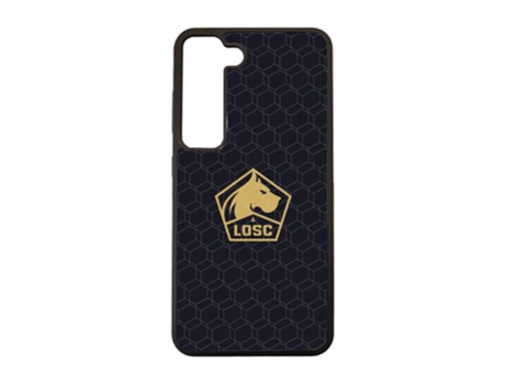 Funda Móvil Oficial Lille Fc para Samsung Galaxy S23 PHONECASES3D Piel Sintética Negro
