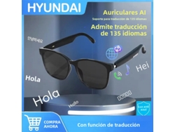 (negro) Gafas Inteligentes Con Auriculares Inalámbricos Bluetooth Y Sistema Estéreo Hifi