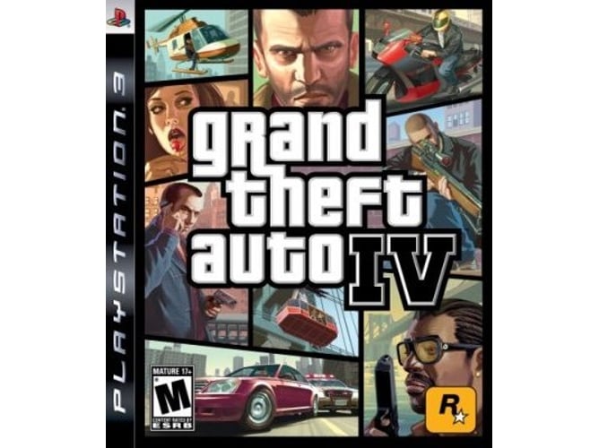 Juego PS3 Grand Theft Auto IV Platinum